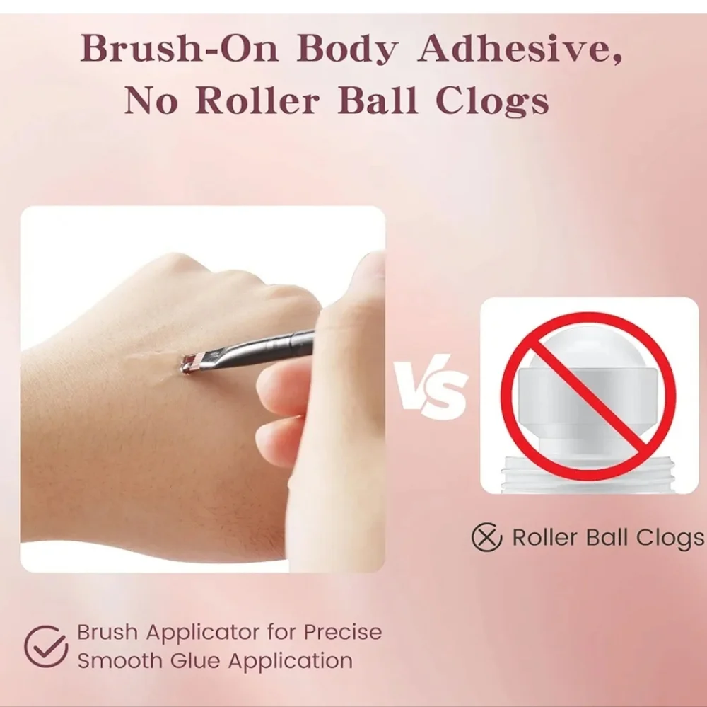 Brush-On Body Adhesive